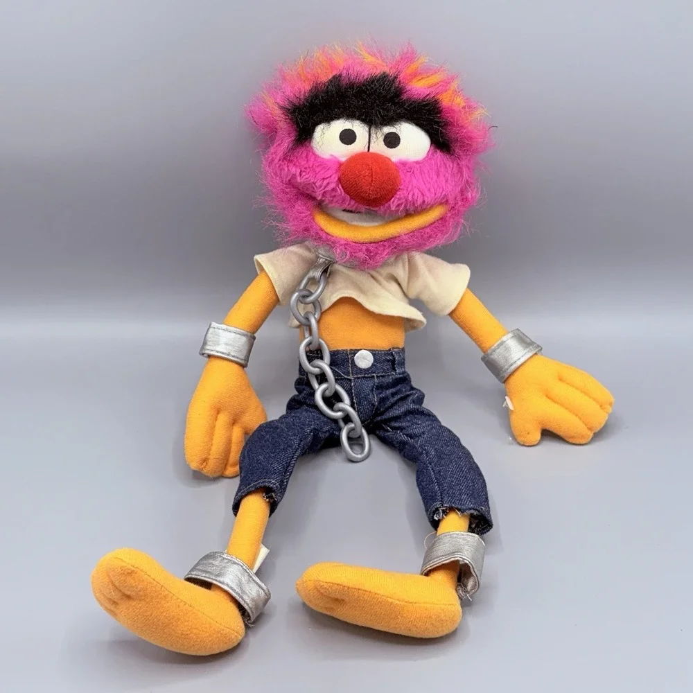 Vintage Muppets Drummer Animal Plush Nanco Jim Henson 1990s 10
